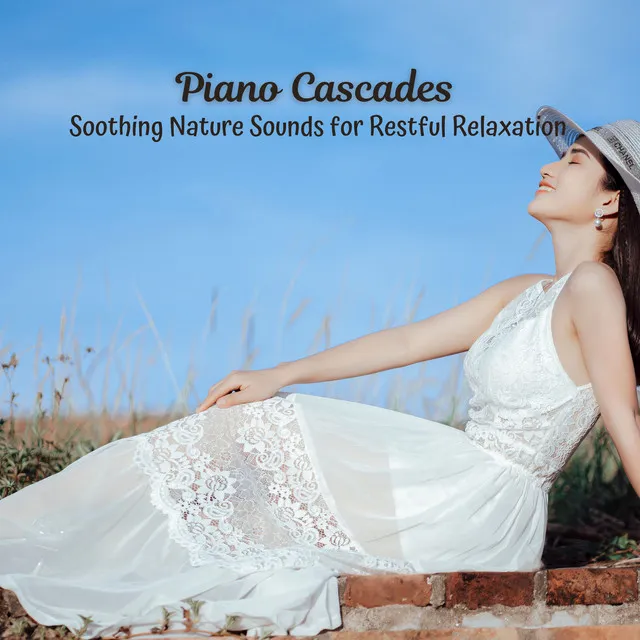 Piano Cascades: Soothing Nature Sounds for Restful Relaxation