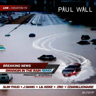 Swangin In the Rain (Remix) [feat. Slim Thug, J-Dawg, Lil Keke, Z-Ro, & Chamillionaire] by Paul Wall