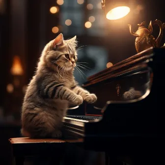 Graceful Echoes: Piano Cats Symphony by Nettl