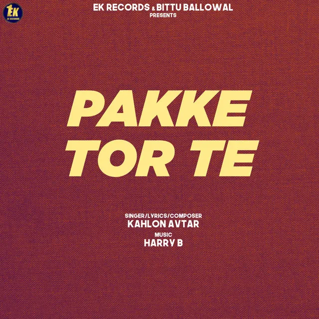 Pakke Tor Te