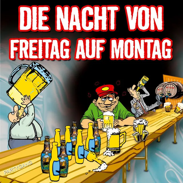 Die Nacht von Freitag auf Montag