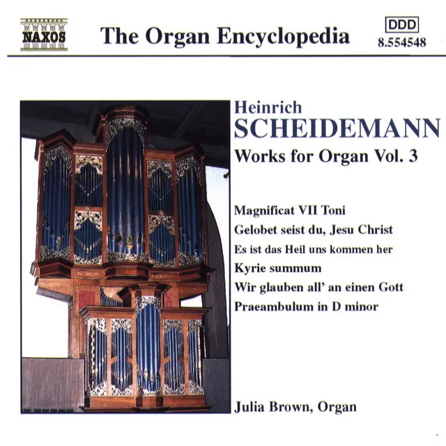 Scheidemann: Organ Works, Vol. 3