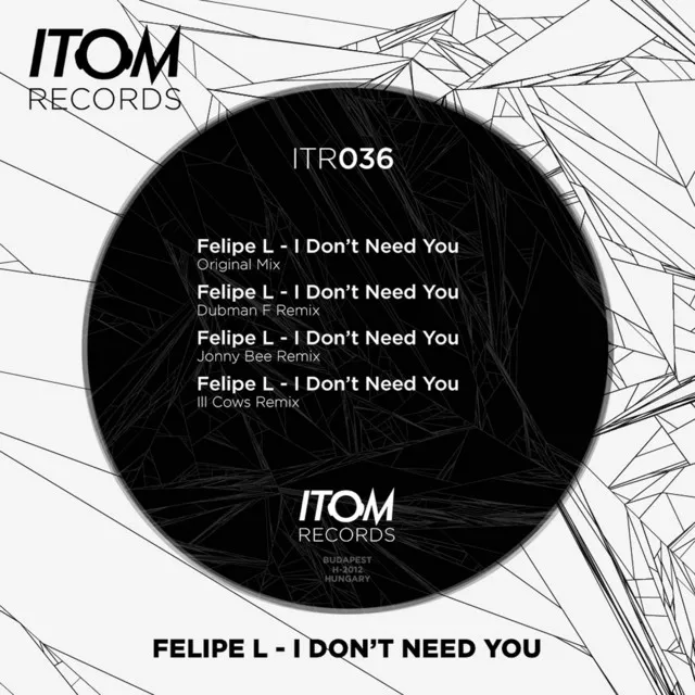 I Don't Need You - Dubman F Remix