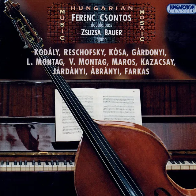 4 Pezzi: IV. Rondo. Allegro (Version for double bass and woodwind quintet)