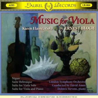 Music for Viola By Ernest Bloch by Unknown Artist