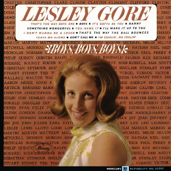 Boys, Boys, Boys by Lesley Gore