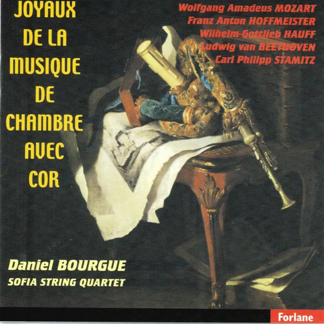 Quintette pour cor, violon, 2 alti et cello en mi bémol majeur, KV. 407: Andante