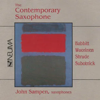 The Contemporary Saxophone by Marilyn Shrude