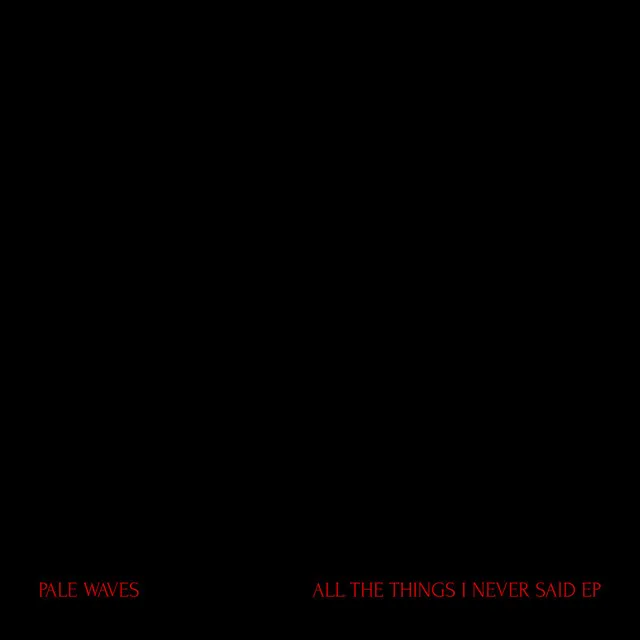 ALL THE THINGS I NEVER SAID