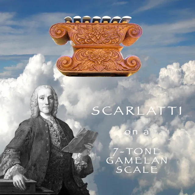 Scarlatti K 450 on a 7-tone Gamelan Scale