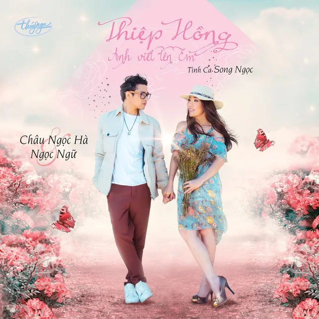 Thiệp Hồng Anh Viết Tên Em