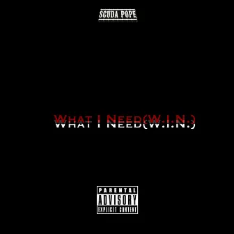 What I Need (W.I.N) by Scuda Pope