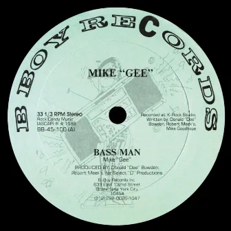 Bass Man by Mike Gee