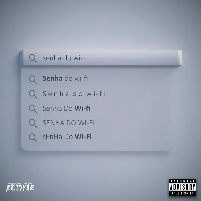 Senha do Wi-Fi