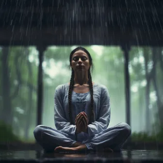 Caida De Lluvia Armoniosa: Meditación En La Música by Tibetanos en Ladakh