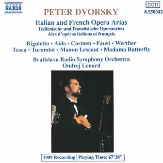 Peter Dvorsky: Italian And French Opera Arias by Francesco Maria Piave