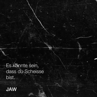 Es könnte sein, dass du Scheisse bist by JAW