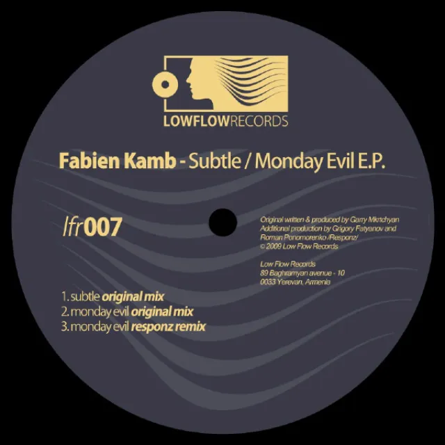 Subtle / Monday Evil EP