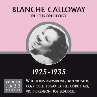 Complete Jazz Series 1925 - 1935 by Blanche Calloway