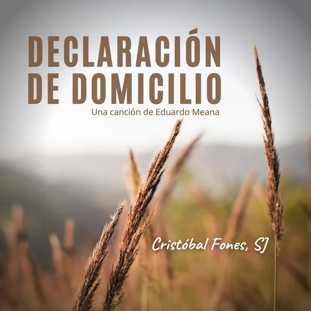 Declaración de domicilio