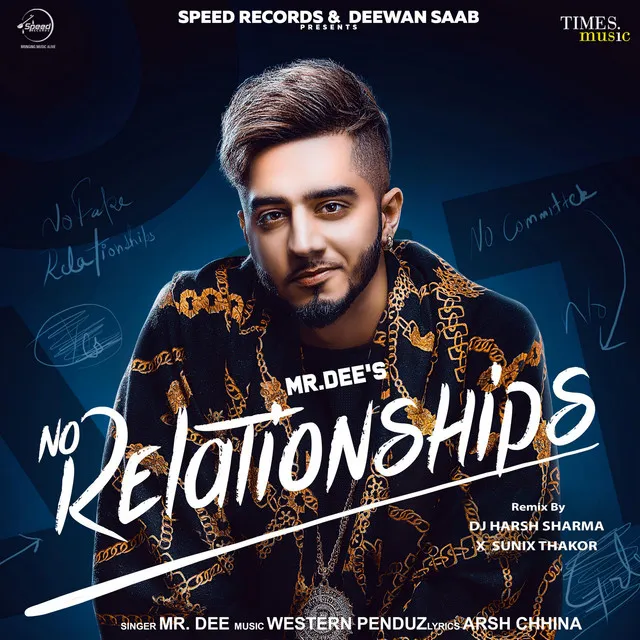 No Relationships - DJ Harsh Sharma & X Sunix Thakor Remix