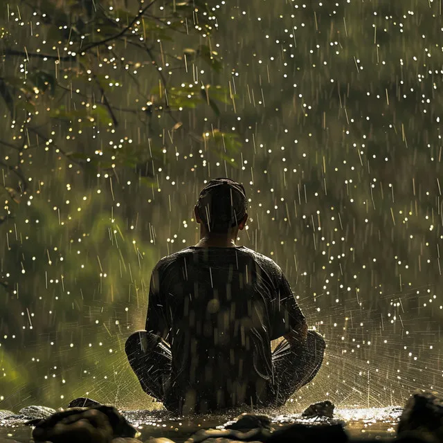 Meditación Bajo La Lluvia: Vibraciones Musicales Relajantes