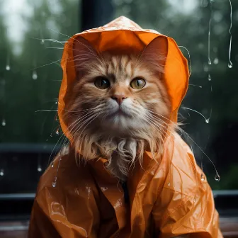 Lluvia Relajante Para Gatos: Sonidos Tranquilos De La Naturaleza by Habitos Saludables