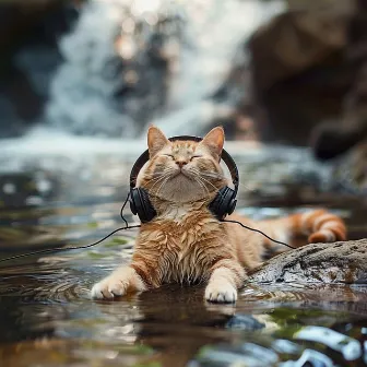 River Purr: Cats Serene Tunes by Gentle Morning Music