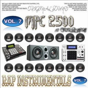 Mpc 2500 Rap Instrumentals, Vol. 7 by Beats