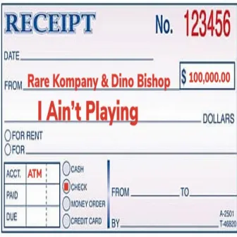 I Ain't Playing by Dino Bishop