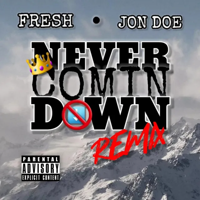 Never Comin Down - Remix