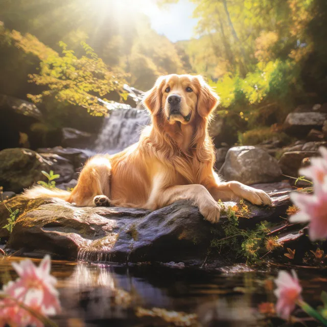 Liquid Zen for Happy Hounds: Binaural Water Sounds for Reduced Anxiety and Improved Sleep