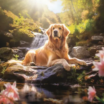 Liquid Zen for Happy Hounds: Binaural Water Sounds for Reduced Anxiety and Improved Sleep by Aquamoon