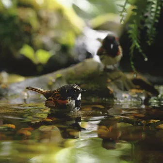 Nature's Binaural Beat: Creek Birds for Tranquil Moments by New Darwin