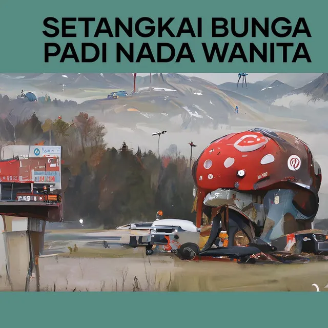 Setangkai Bunga Padi Nada Wanita