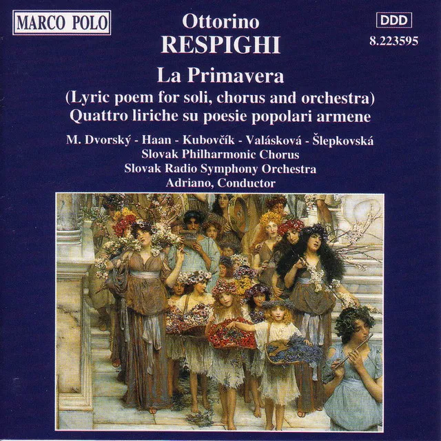 4 Liriche su parole di poeti armeni, P. 132 (arr. Adriano): Io sono la Madre