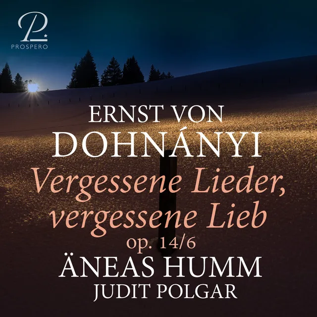 6 Gedichte, Op. 14: No. 6, Vergessene Lieder, vergessene Lieb