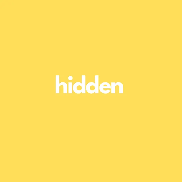 hidden