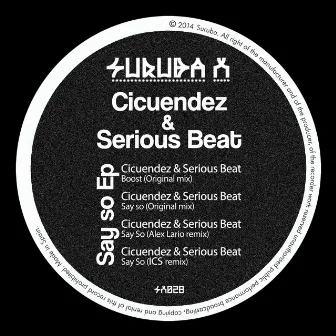 Say so Ep by Cicuendez