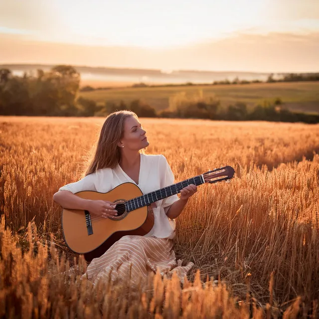 Relaxation Rhythms: Guitar Melodies in Nature