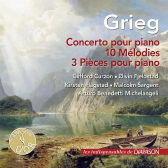 Grieg: Concerto pour piano, 10 Mélodies & 3 Pièces pour piano (Les indispensables de Diapason) by Øivin Fjeldstad