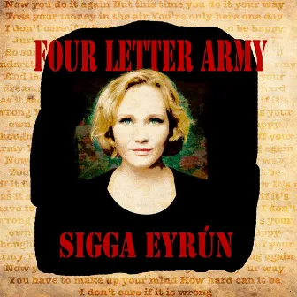 Four Letter Army by Sigga Eyrún