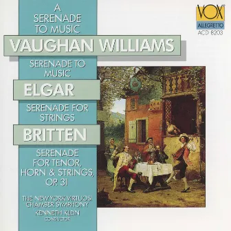 Britten, Elgar & Vaughan Williams: Serenades by New York Virtuosi Chamber Symphony