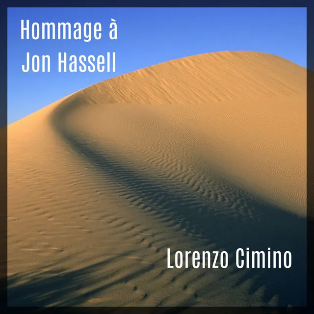 Hommage à Jon Hassell