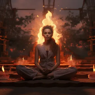 Yoga Warmth: Fire Meditation for Balance by The Matchman