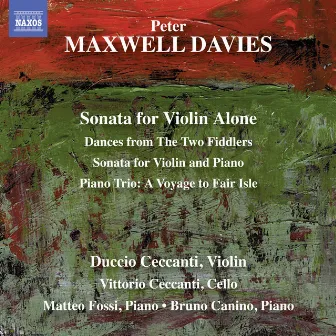 Davies: Works for Violin by Duccio Ceccanti