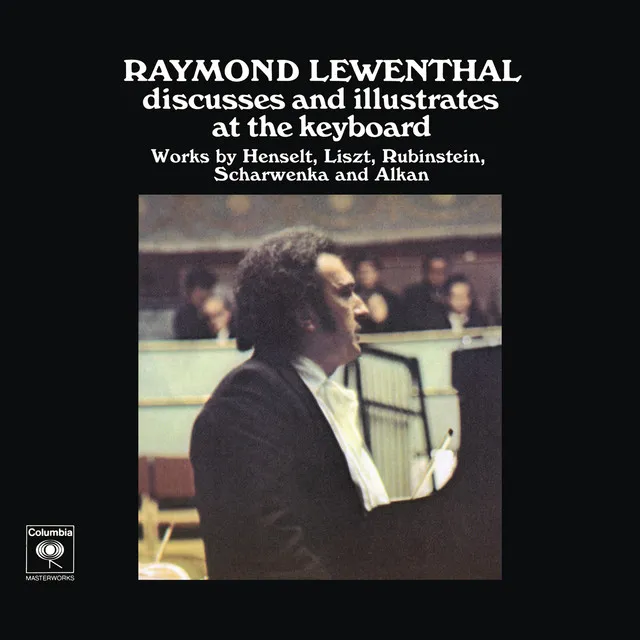 Raymond Lewenthal Discusses and Illustrates at the Keyboard