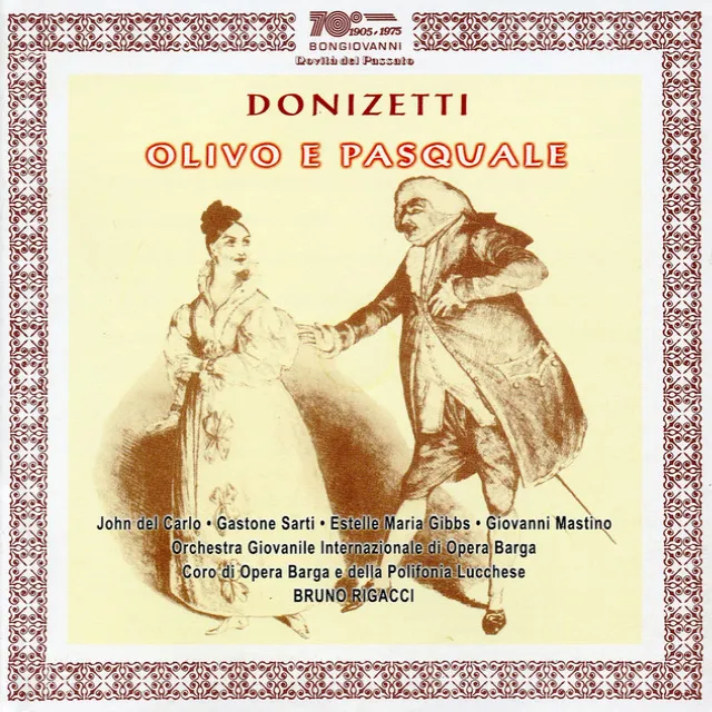 Olivo e Pasquale, Act I: Tant'è, Camillo mio