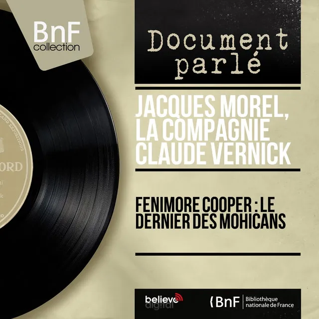 Fenimore Cooper : Le dernier des mohicans (Mono version)