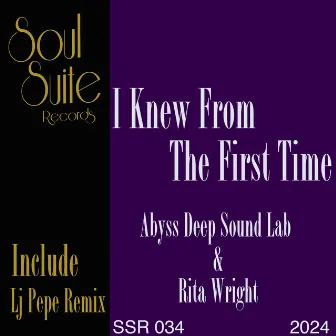 I Knew From The First Time by Rita Wright